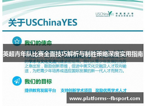 英超青年队比赛全面技巧解析与制胜策略深度实用指南
