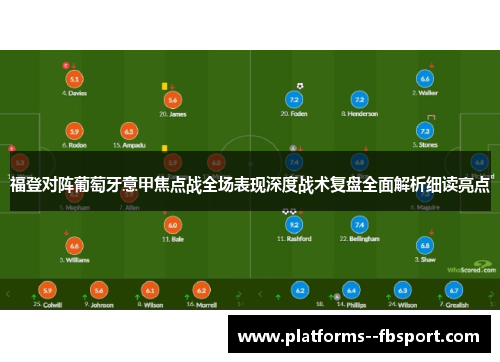 福登对阵葡萄牙意甲焦点战全场表现深度战术复盘全面解析细读亮点